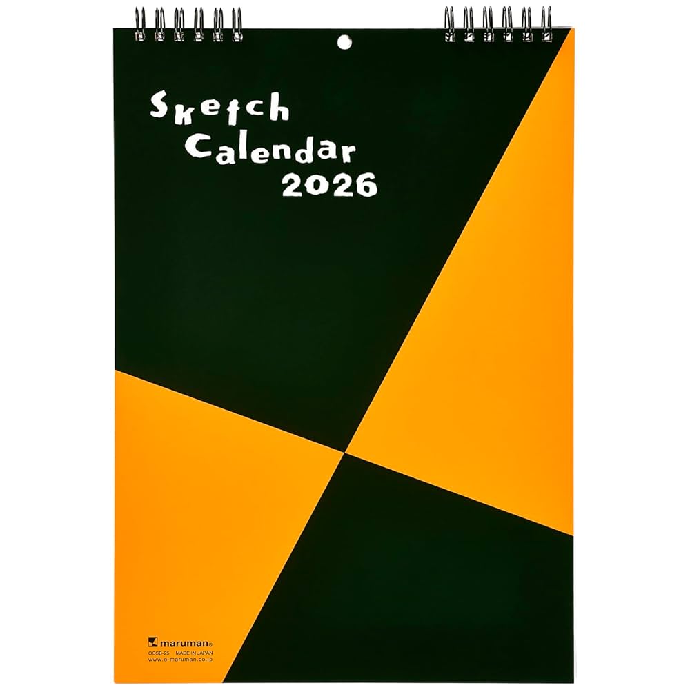  Man -  Man　2025~2026カレンダー Amazon | マルマン 2026 カレンダー 壁掛け 図案お絵描き